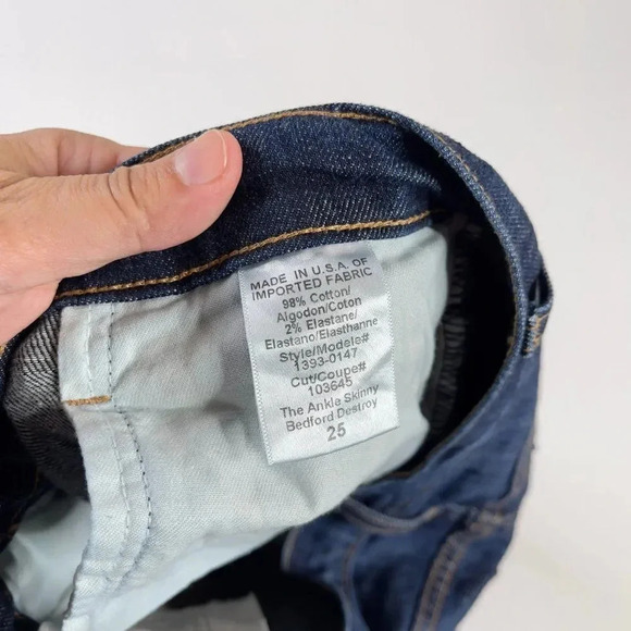 Current Elliott Ankle Skinny Stiletto Bedford Jean - Picture 7 of 11